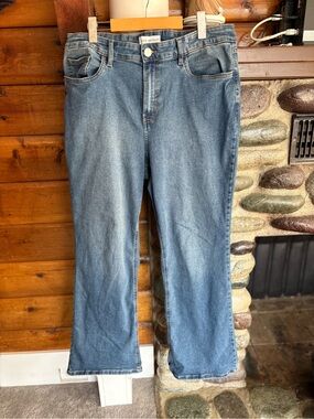 Lane Bryant Signature High Rise Bootcut Jeans Size 18 Light Wash
